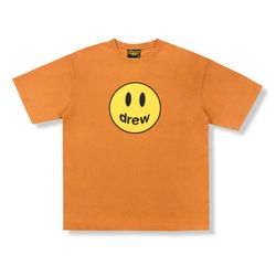 Áo Thun Unisex Drew House Mascot SS Burnt Orange T-Shirt Màu Cam