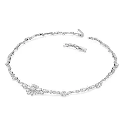 Dây Chuyền Nữ Swarovski Gema Necklace 5644666 Màu Trắng