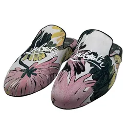 Dép Nam Christian Louboutin Coolito Flower Print Slipper Phối Màu