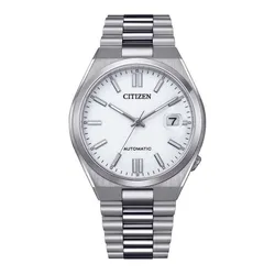 Đồng Hồ Nam Citizen Mechanical NJ0150-81A Màu Trắng Bạc