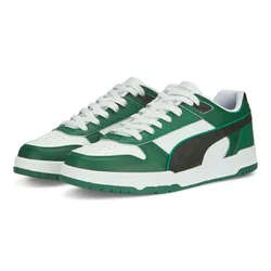 Giày Thể Thao Puma Rebound Game Row Sneakers 386373 Màu Trắng Xanh Green Size 40.5