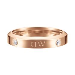 Nhẫn Daniel Wellington Classic Lumine Ring DW00400222 Màu Vàng Hồng Size 52
