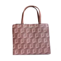 Túi Tote Nữ Karl Lagerfeld Maybelle Zip Top Satchel Nâu