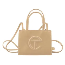 Túi Xách Nữ Telfar Cream Leather TF-012-CR Small Màu Kem