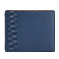 Ví Nam Pedro Leather Bi-Fold Wallet PM4-15940228 Màu Xanh Navy