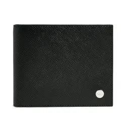 Ví Nam Pedro Oliver Leather Bi-Fold Wallet with Insert 16500022 Màu Đen