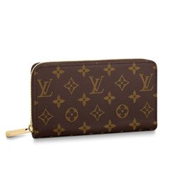 Ví Nữ Louis Vuitton LV Zippy Wallet M42616 Màu Nâu