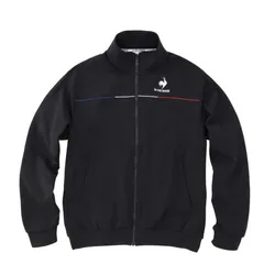 Áo Khoác Nỉ Nam Le Coq Sportif Golf QMMTJF01-BLK Màu Đen