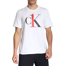 Áo Phông Nam Calvin Klein CK Underwear Tshirt Regular Fit Màu Trắng Size M