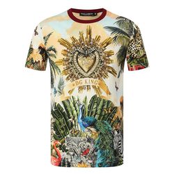 Áo Phông Nam Dolce & Gabbana D&G T-Shirt G8KBATHH7YP Phối Màu Size 46