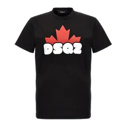 Áo Phông Nam Dsquared2 DSQ2 Cool T-Shirt S74GD1159S23009900 Màu Đen Size S