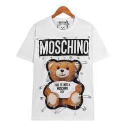 Áo Phông Nữ Moschino T-Shirt V070255403555 Màu Trắng Size XXS
