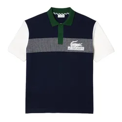 Áo Polo Nam Lacoste Loose Fit Organic PH7822 51 E3L Màu Xanh Navy Size S