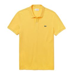 Áo Polo Nam Lacoste Men's Slim Fit Cotton Polo Shirt PH4012Z0A Màu Vàng Size 2