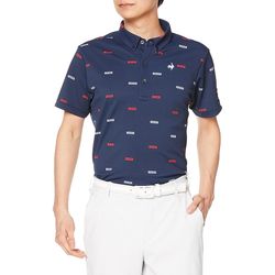 Áo Polo Nam Le Coq Sportif Golf Men's  Short Sleeve Shirt QGMVJA51NT Màu Xanh Navy