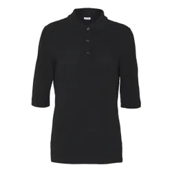 Áo Polo Nữ Lacoste Women's Polo Slim Shirts PF0503031 Màu Đen Size 34