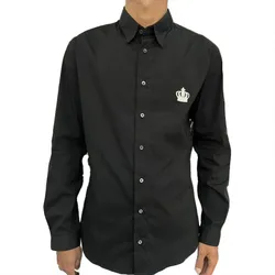 Áo Sơ Mi Nam Dolce & Gabbana D&G G5DJ0Z Màu Đen Size 39