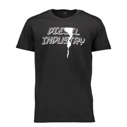 Áo Thun Nam Diesel T-Diego-J25 Maglietta Tshirt Màu Đen