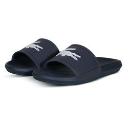 Dép Nam Lacoste Men's Croco Slide 119 Sandal 37CMA0018092 Màu Xanh Đen Size 9