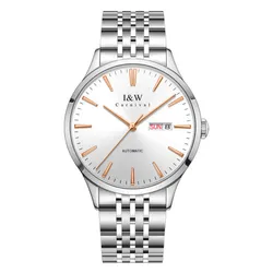 Đồng Hồ Nam I&W Carnival 509G12 Automatic Màu Bạc