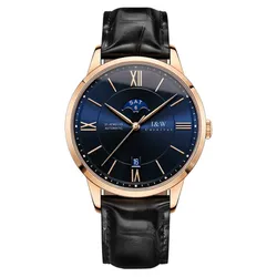 Đồng Hồ Nam I&W Carnival 528G2 Automatic Màu Xanh Đen