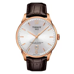 Đồng Hồ Nam Tissot Chemin Des Tourelles Automatic T099.407.36.037.00 Màu Nâu - Vàng