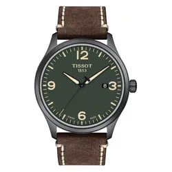 Đồng Hồ Nam Tissot Gent XL Quartz T137.410.16.041.00 Màu Nâu Xanh
