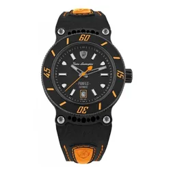 Đồng Hồ Nam Tonino Lamborghini Panfilo TLF-T03-3 44mm Màu Đen Cam