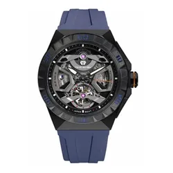 Đồng Hồ Nam Tsar Bomba  Waterproof Fkm Rumber Strap TB8804A-BBLUE Màu Đen Xanh
