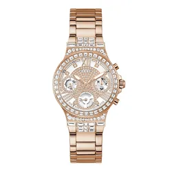 Đồng Hồ Nữ Guess Ladies Moonlight Rose Gold Watch GW0320L3 Màu Vàng Hồng