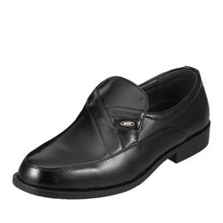 Giày Tây Nam On & Off Business Men's Shoes 651 Loafer Slip-On Black Màu Đen Size 38