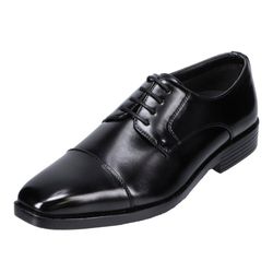 Giày Tây Nam On & Off Equivalent To 4E Business Shoes BK1611 Màu Đen Size 39