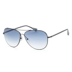 Kính Mát Unisex Calvin Klein Platinum Label 60mm Black Sunglasses CK1217SA-013 Màu Xanh/Đen