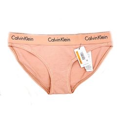 Quần Lót Nữ Calvin Klein CK Tam Giác Màu Nude Size S
