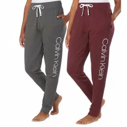 Set 2 Quần Jogger Nữ Calvin Klein CK French Terry Jogger Pants Màu Xám Đỏ Size XS