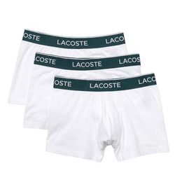 Set 3 Quần Lót Nam Lacoste Men's Underwear 5H3389001 White Màu Trắng Size 3