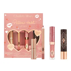 Set Trang Điểm Charlotte Tilbury Pillow Talk Lip Wardrobe Set 4 Món