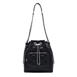 Túi Đeo Chéo Nữ Pedro Maisie Bucket Bag Black PW2-15210017 Màu Đen