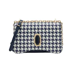 Túi Đeo Chéo Nữ Pedro Studio Rift Leather Shoulder Bag 76390103 Màu Xanh Navy