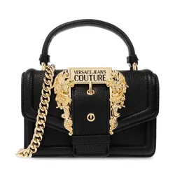 Túi Đeo Chéo Nữ Versace Jeans Couture With Logo Crossbody Bag 75VA4BF6 ZS413 899 Màu Đen