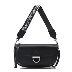 Túi Đeo Vai Nữ Pedro Jean Leather Shoulder Bag Black 76610063 Màu Đen
