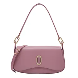 Túi Đeo Vai Nữ Pedro Studio Rift Leather Shoulder Bag Blush 76390084-1 Màu Hồng Tím