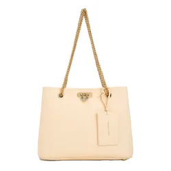 Túi Tote Nữ Charles & Keith CNK Alcott Tote Bag 30151265 Màu Beige