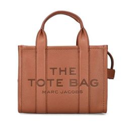 Túi Tote Nữ Marc Jacobs Women's Brown The Small Tote Leather Bag Màu Nâu