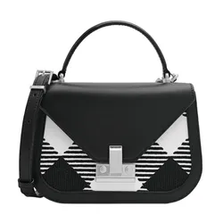 Túi Xách Tay Nữ Pedro Studio Abbey Woven Handbag Black 55210037-1 Màu Đen