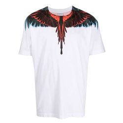 Áo Phông Nam Marcelo Burlon County Of Milan T-Shirt CMAA018S23JER0010125012 Màu Trắng Size S