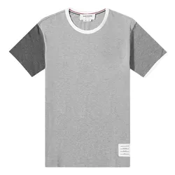 Áo Phông Nam Thom Browne Tonal Grey Tshirt MJS083F-00042-982 Màu Xám