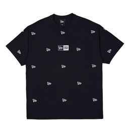 Áo Phông New Era  Ticket Shop T-Shirts Black Màu Đen Size S