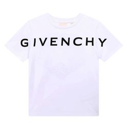 Áo Phông Nữ Givenchy White With Logo Printed Tshirt H2544710P Màu Trắng