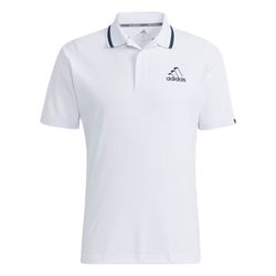 Áo Polo Nam Adidas Iron Rod Logo Polo Shirt HA1324 Màu Trắng Size L